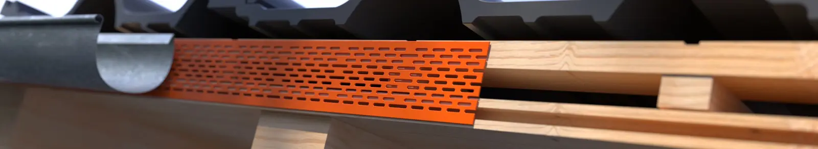 Bauanwendung mit extrudierten Kunststoffprofilen